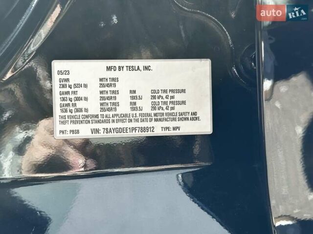 Чорний Тесла Model Y, об'ємом двигуна 0 л та пробігом 105 тис. км за 31999 $, фото 23 на Automoto.ua