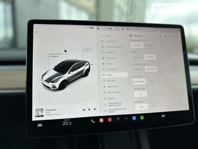 Черный Тесла Model Y, объемом двигателя 0 л и пробегом 19 тыс. км за 33500 $, фото 47 на Automoto.ua
