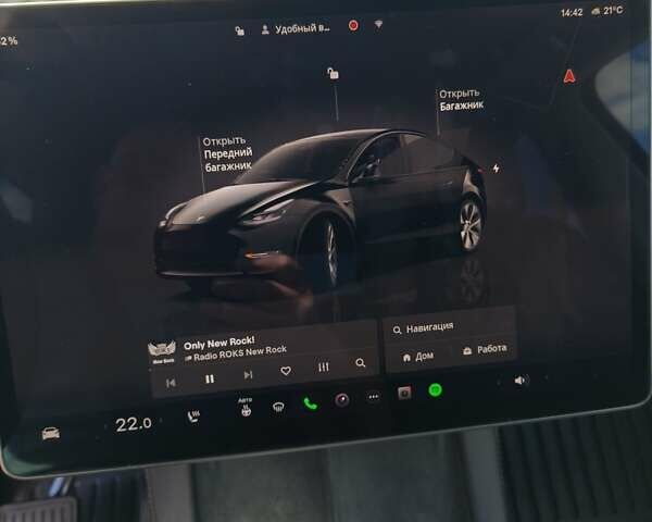 Черный Тесла Model Y, объемом двигателя 0 л и пробегом 63 тыс. км за 25300 $, фото 17 на Automoto.ua