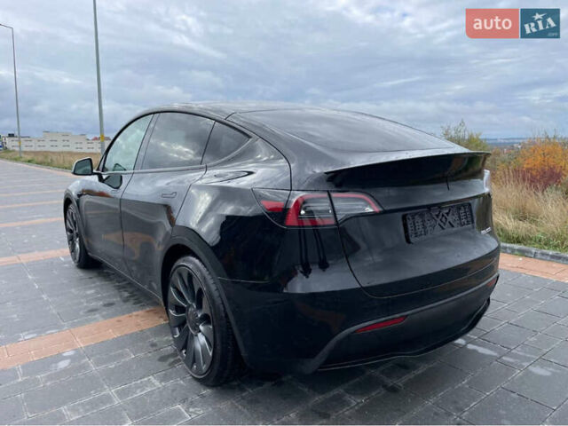 Черный Тесла Model Y, объемом двигателя 0 л и пробегом 16 тыс. км за 29200 $, фото 2 на Automoto.ua