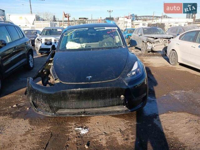 Черный Тесла Model Y, объемом двигателя 0 л и пробегом 1 тыс. км за 20597 $, фото 1 на Automoto.ua