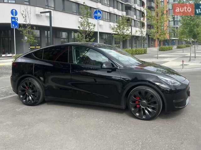 Черный Тесла Model Y, объемом двигателя 0 л и пробегом 44 тыс. км за 37200 $, фото 6 на Automoto.ua