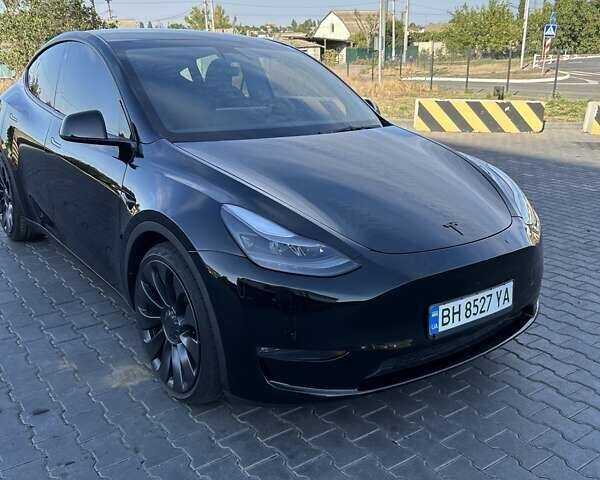 Черный Тесла Model Y, объемом двигателя 0 л и пробегом 14 тыс. км за 30500 $, фото 5 на Automoto.ua