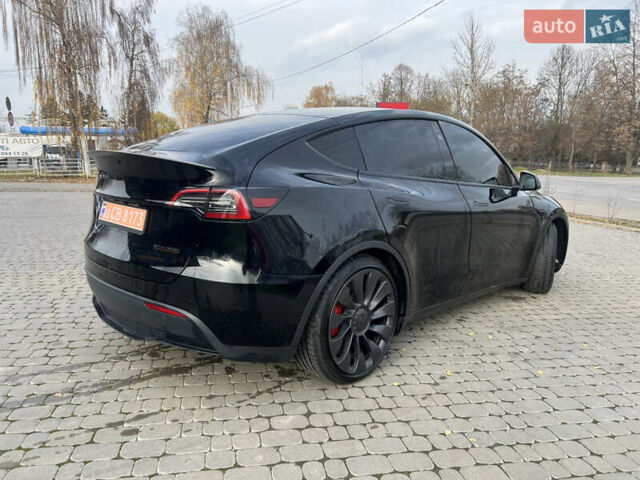 Черный Тесла Model Y, объемом двигателя 0 л и пробегом 25 тыс. км за 31500 $, фото 13 на Automoto.ua