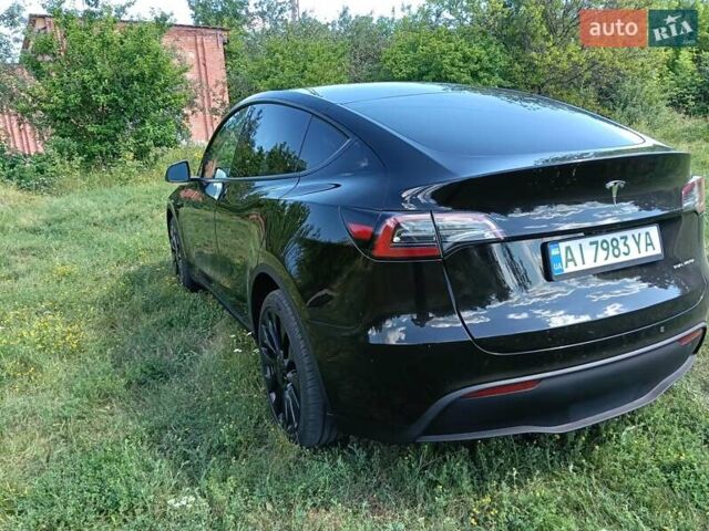 Черный Тесла Model Y, объемом двигателя 0 л и пробегом 1 тыс. км за 27500 $, фото 3 на Automoto.ua