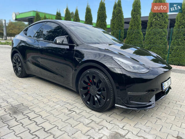Черный Тесла Model Y, объемом двигателя 0 л и пробегом 39 тыс. км за 31000 $, фото 2 на Automoto.ua