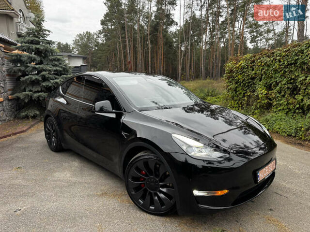 Чорний Тесла Model Y, об'ємом двигуна 0 л та пробігом 56 тис. км за 28700 $, фото 2 на Automoto.ua