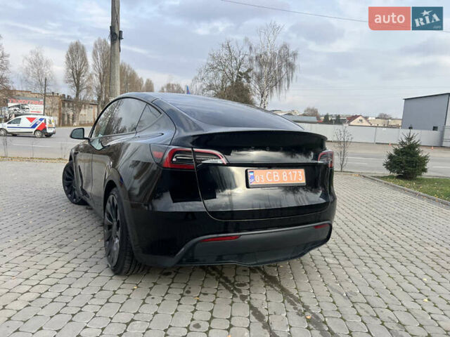 Черный Тесла Model Y, объемом двигателя 0 л и пробегом 25 тыс. км за 31500 $, фото 27 на Automoto.ua