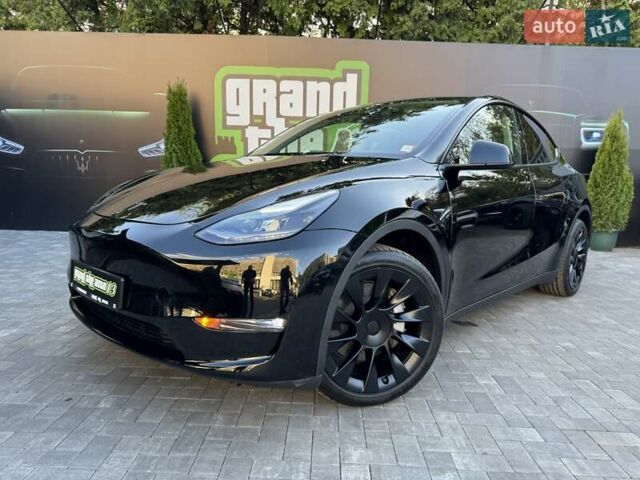 Черный Тесла Model Y, объемом двигателя 0 л и пробегом 1 тыс. км за 33900 $, фото 13 на Automoto.ua