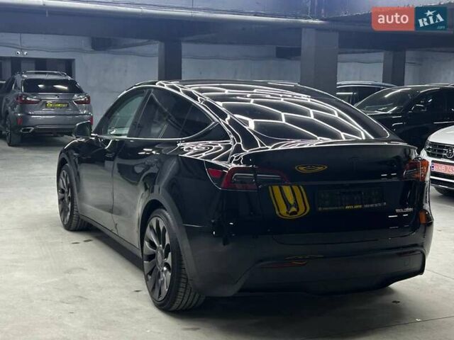 Черный Тесла Model Y, объемом двигателя 0 л и пробегом 1 тыс. км за 41500 $, фото 3 на Automoto.ua