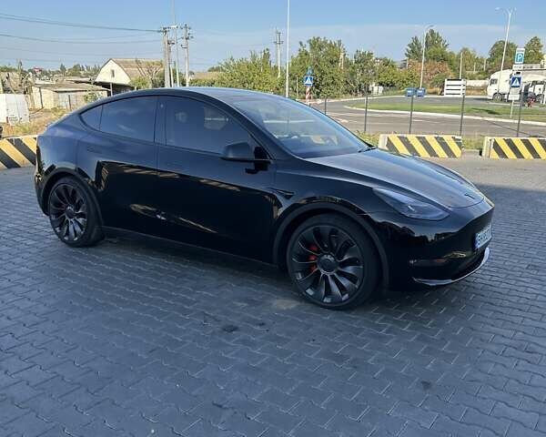 Черный Тесла Model Y, объемом двигателя 0 л и пробегом 14 тыс. км за 30500 $, фото 6 на Automoto.ua