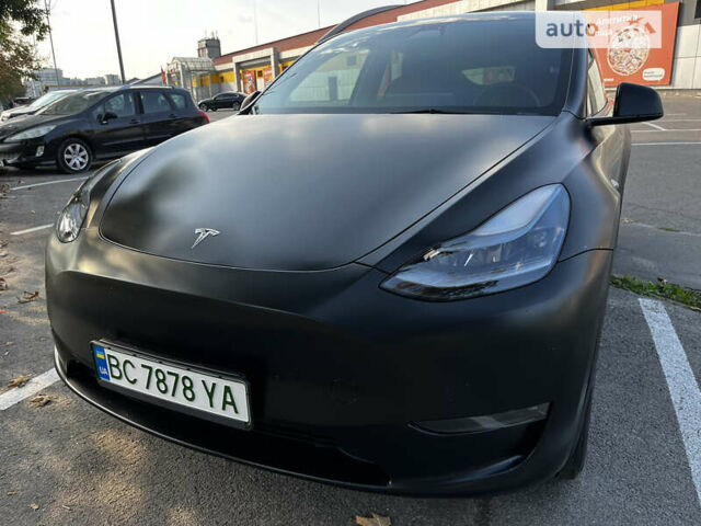 Черный Тесла Model Y, объемом двигателя 0 л и пробегом 32 тыс. км за 33900 $, фото 1 на Automoto.ua
