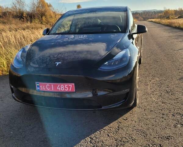 Черный Тесла Model Y, объемом двигателя 0 л и пробегом 57 тыс. км за 23600 $, фото 5 на Automoto.ua