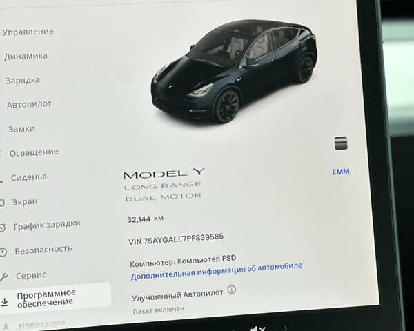Черный Тесла Model Y, объемом двигателя 0 л и пробегом 32 тыс. км за 29900 $, фото 20 на Automoto.ua