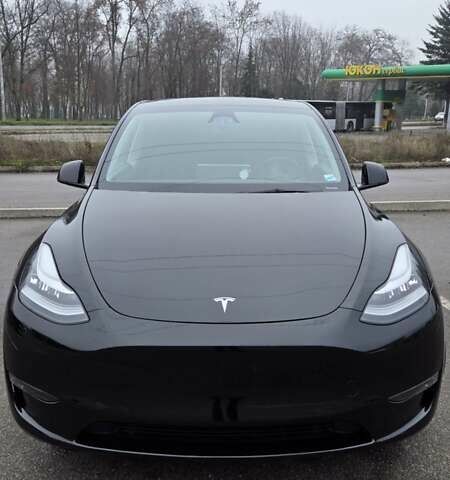 Черный Тесла Model Y, объемом двигателя 0 л и пробегом 49 тыс. км за 28900 $, фото 9 на Automoto.ua