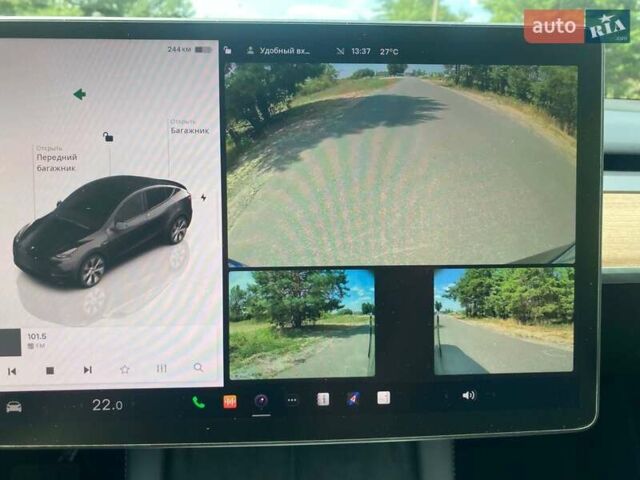 Черный Тесла Model Y, объемом двигателя 0 л и пробегом 6 тыс. км за 34000 $, фото 17 на Automoto.ua