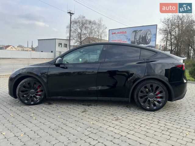 Черный Тесла Model Y, объемом двигателя 0 л и пробегом 25 тыс. км за 31500 $, фото 25 на Automoto.ua