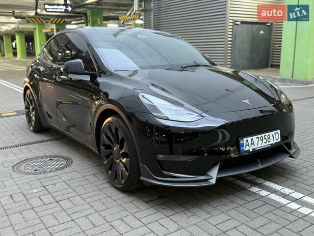 Черный Тесла Model Y, объемом двигателя 0 л и пробегом 16 тыс. км за 34000 $, фото 8 на Automoto.ua
