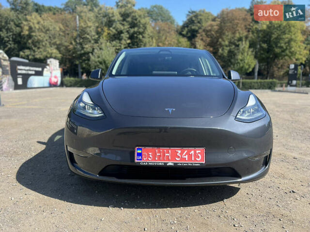 Черный Тесла Model Y, объемом двигателя 0 л и пробегом 16 тыс. км за 30200 $, фото 1 на Automoto.ua