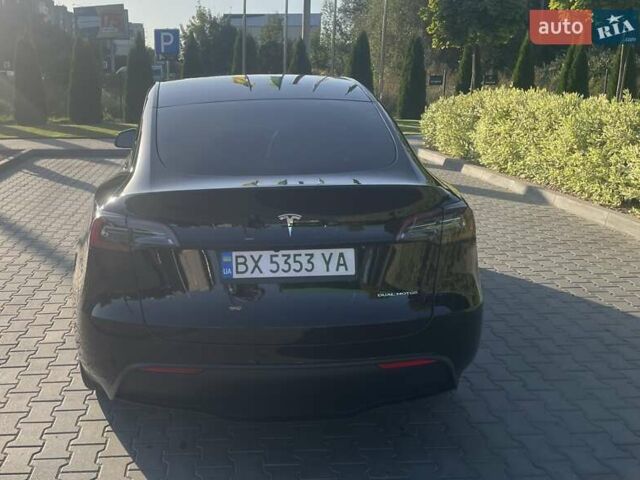 Черный Тесла Model Y, объемом двигателя 0 л и пробегом 46 тыс. км за 33000 $, фото 5 на Automoto.ua