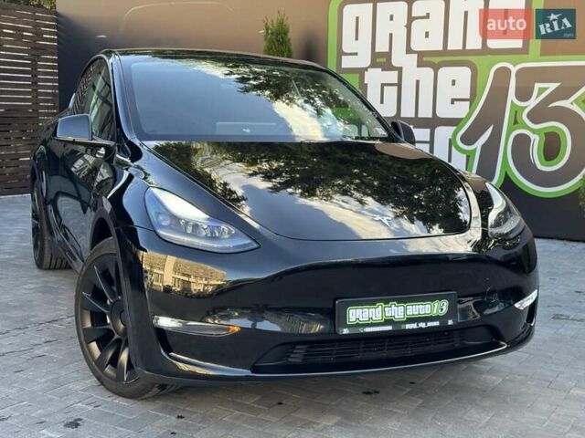 Черный Тесла Model Y, объемом двигателя 0 л и пробегом 1 тыс. км за 33900 $, фото 10 на Automoto.ua
