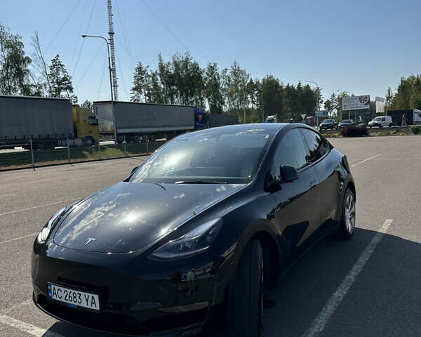 Черный Тесла Model Y, объемом двигателя 0 л и пробегом 31 тыс. км за 30500 $, фото 3 на Automoto.ua