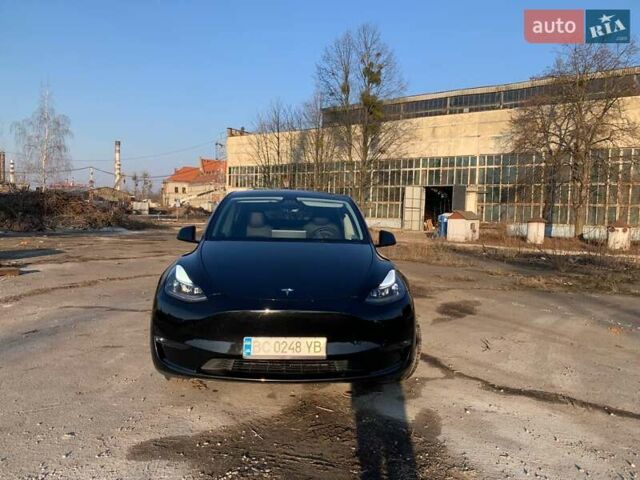 Черный Тесла Model Y, объемом двигателя 0 л и пробегом 25 тыс. км за 26500 $, фото 1 на Automoto.ua