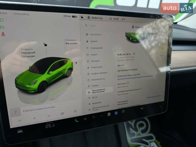 Черный Тесла Model Y, объемом двигателя 0 л и пробегом 1 тыс. км за 34900 $, фото 33 на Automoto.ua