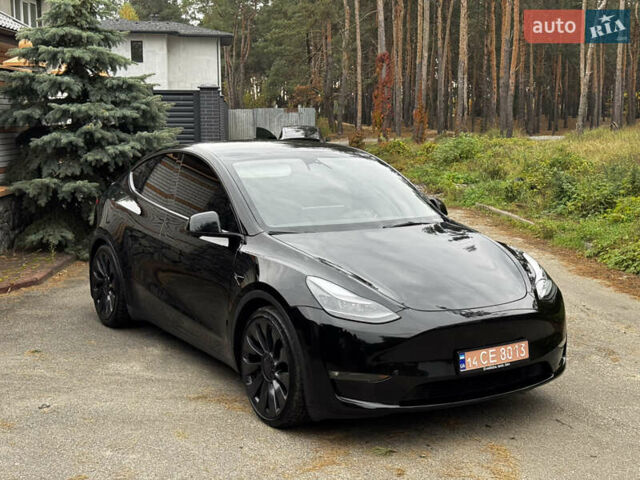 Чорний Тесла Model Y, об'ємом двигуна 0 л та пробігом 56 тис. км за 28700 $, фото 10 на Automoto.ua