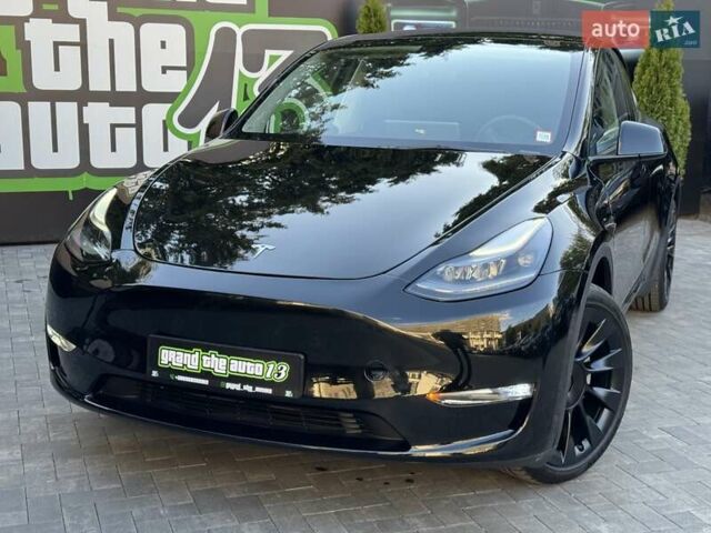 Черный Тесла Model Y, объемом двигателя 0 л и пробегом 1 тыс. км за 33900 $, фото 5 на Automoto.ua