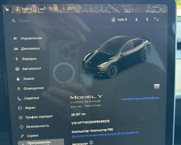 Чорний Тесла Model Y, об'ємом двигуна 0 л та пробігом 28 тис. км за 33000 $, фото 55 на Automoto.ua