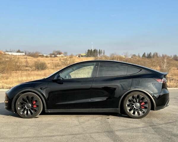 Черный Тесла Model Y, объемом двигателя 0 л и пробегом 10 тыс. км за 29800 $, фото 11 на Automoto.ua