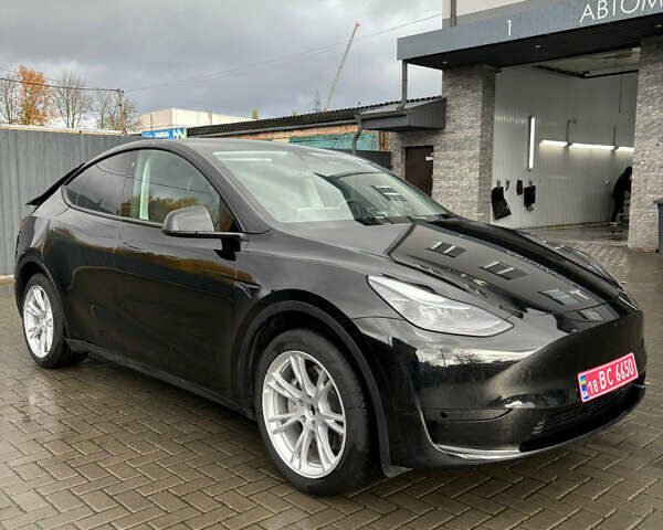 Черный Тесла Model Y, объемом двигателя 0 л и пробегом 59 тыс. км за 18900 $, фото 1 на Automoto.ua