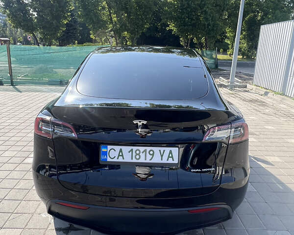 Черный Тесла Model Y, объемом двигателя 0 л и пробегом 54 тыс. км за 26900 $, фото 7 на Automoto.ua