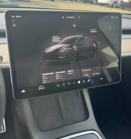 Черный Тесла Model Y, объемом двигателя 0 л и пробегом 35 тыс. км за 29999 $, фото 9 на Automoto.ua