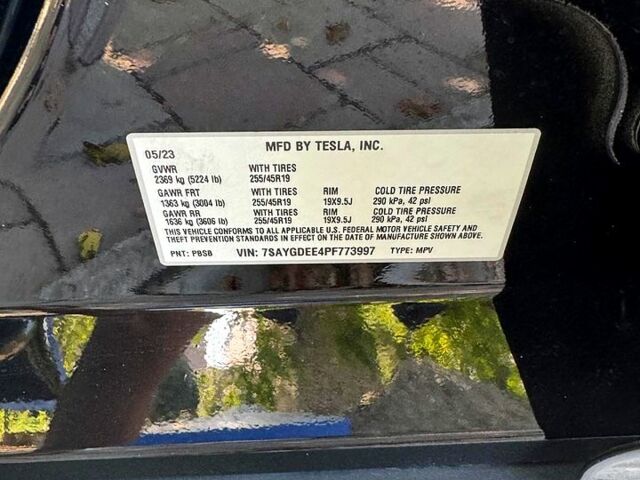 Черный Тесла Model Y, объемом двигателя 0 л и пробегом 0 тыс. км за 41160 $, фото 7 на Automoto.ua