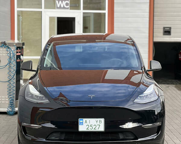 Черный Тесла Model Y, объемом двигателя 0 л и пробегом 35 тыс. км за 36000 $, фото 2 на Automoto.ua