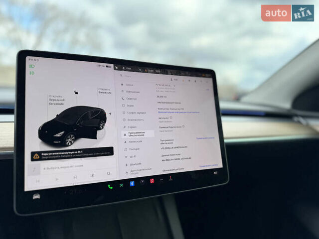 Черный Тесла Model Y, объемом двигателя 0 л и пробегом 29 тыс. км за 27077 $, фото 25 на Automoto.ua