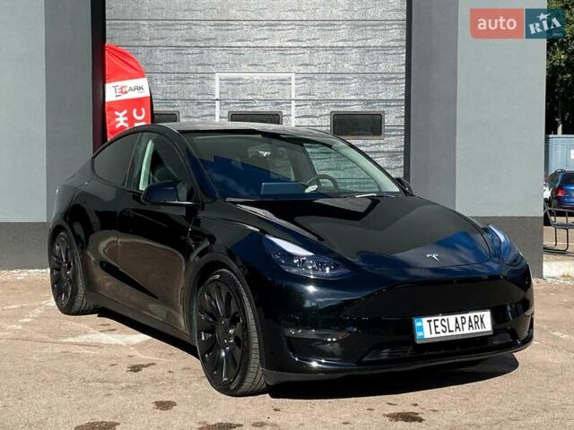 Черный Тесла Model Y, объемом двигателя 0 л и пробегом 17 тыс. км за 34500 $, фото 10 на Automoto.ua