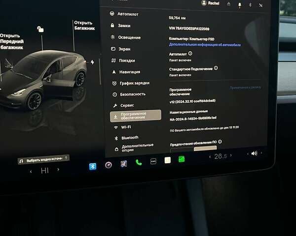Чорний Тесла Model Y, об'ємом двигуна 0 л та пробігом 60 тис. км за 25950 $, фото 16 на Automoto.ua
