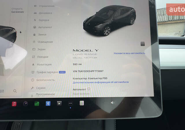 Черный Тесла Model Y, объемом двигателя 0 л и пробегом 1 тыс. км за 43000 $, фото 12 на Automoto.ua