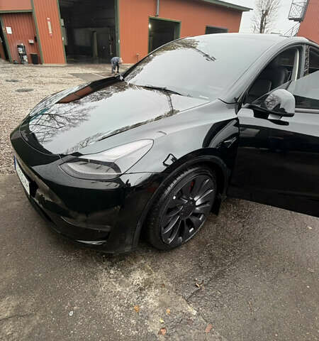 Чорний Тесла Model Y, об'ємом двигуна 0 л та пробігом 48 тис. км за 27500 $, фото 19 на Automoto.ua