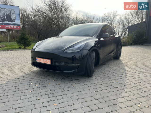 Черный Тесла Model Y, объемом двигателя 0 л и пробегом 25 тыс. км за 31500 $, фото 22 на Automoto.ua