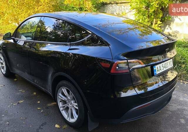 Черный Тесла Model Y, объемом двигателя 0 л и пробегом 32 тыс. км за 26900 $, фото 6 на Automoto.ua