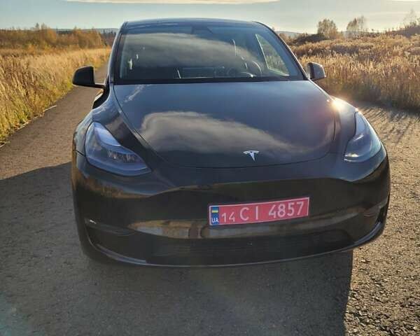 Черный Тесла Model Y, объемом двигателя 0 л и пробегом 57 тыс. км за 23600 $, фото 2 на Automoto.ua