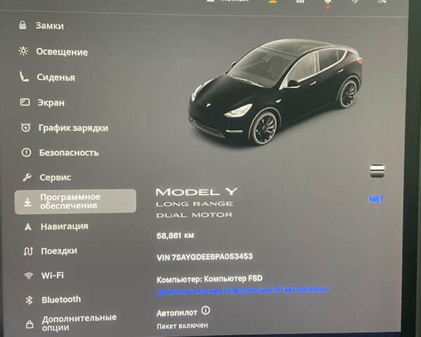 Чорний Тесла Model Y, об'ємом двигуна 0 л та пробігом 58 тис. км за 25800 $, фото 25 на Automoto.ua