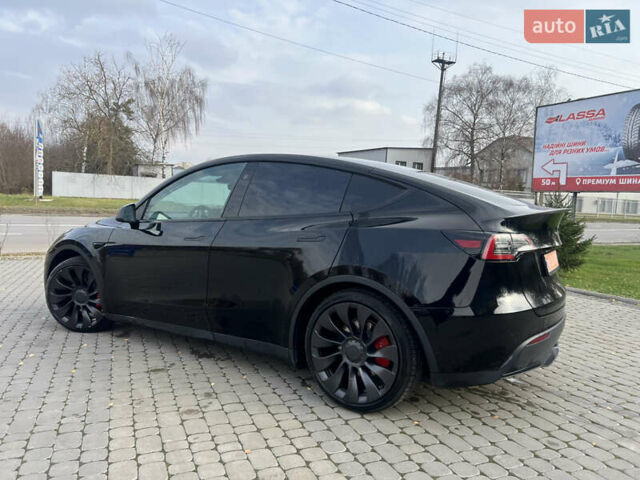 Черный Тесла Model Y, объемом двигателя 0 л и пробегом 25 тыс. км за 31500 $, фото 26 на Automoto.ua