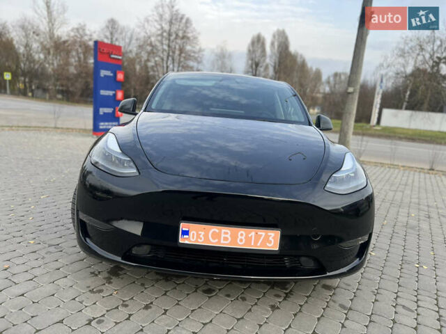 Черный Тесла Model Y, объемом двигателя 0 л и пробегом 25 тыс. км за 31500 $, фото 1 на Automoto.ua
