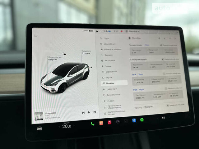 Черный Тесла Model Y, объемом двигателя 0 л и пробегом 19 тыс. км за 33500 $, фото 48 на Automoto.ua