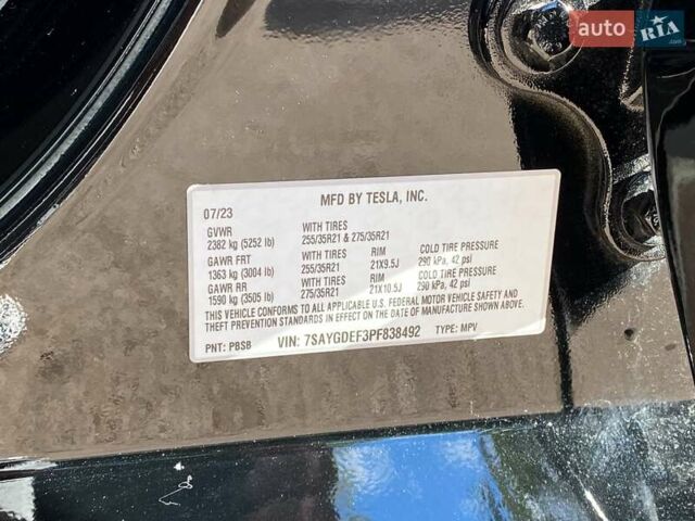 Черный Тесла Model Y, объемом двигателя 0 л и пробегом 17 тыс. км за 34500 $, фото 24 на Automoto.ua